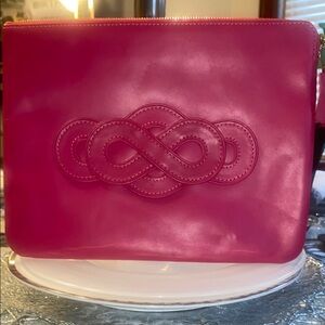 SHANGHAI TANG Pink Designer Clutch!